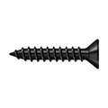 Deltana Wood Screw, Paint Black Steel SCWS910U1B